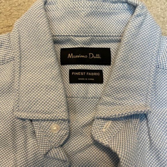 Massimo dutti shirt - light blue - Picture 2 of 2